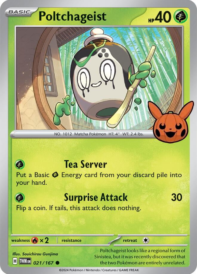 Twilight Masquerade Poltchageist #21/167 Trick or Trade