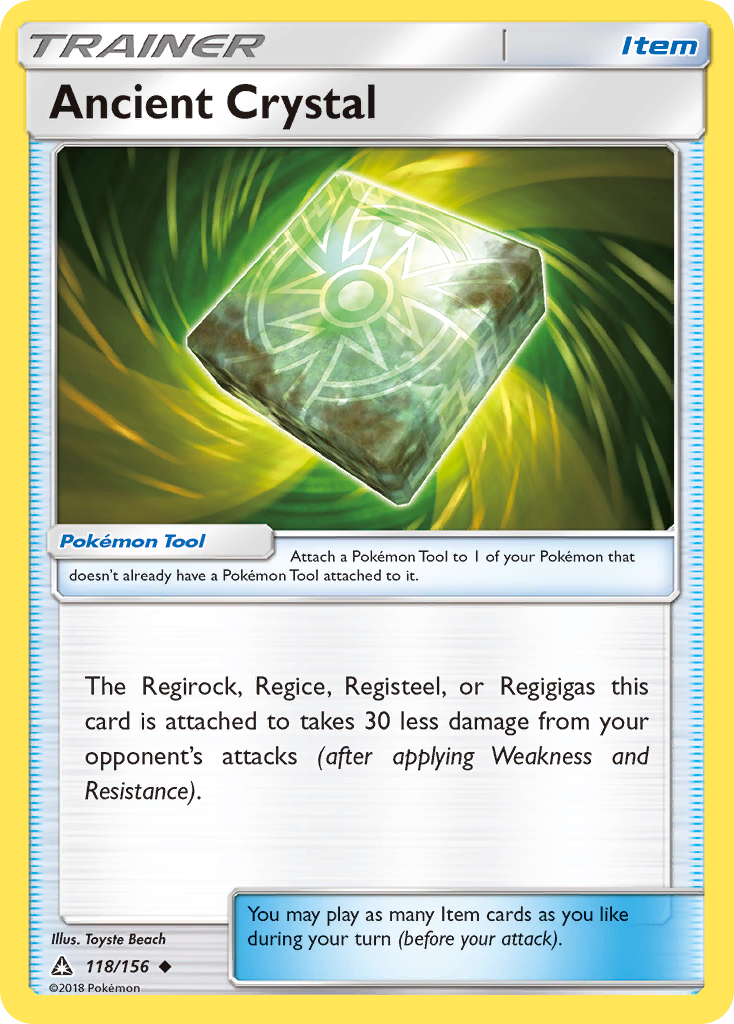 Ultra Prism Ancient Crystal #118/156