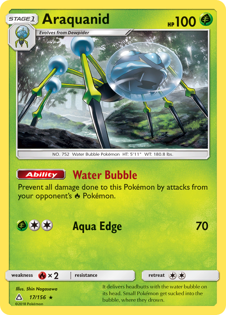 Ultra Prism Araquanid #17/156