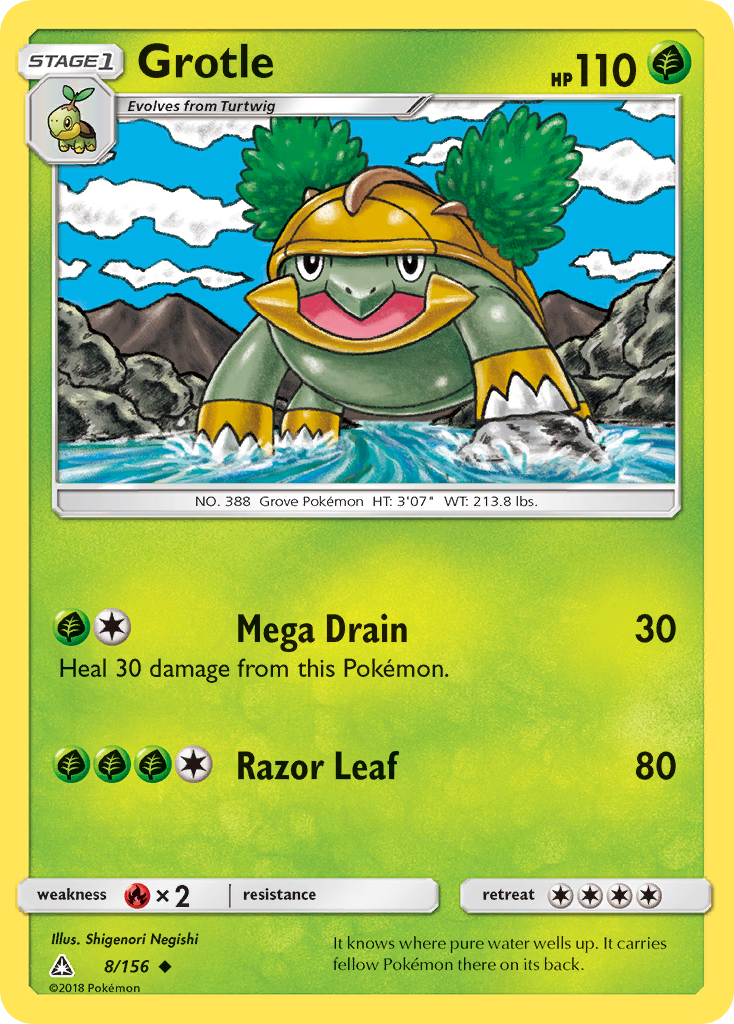 Ultra Prism Grotle #8/156
