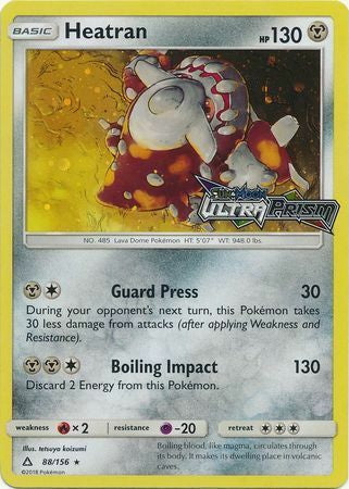 Ultra Prism Heatran #88 GameStop Promo