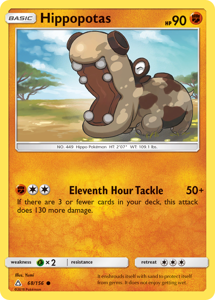 Ultra Prism Hippopotas #68/156
