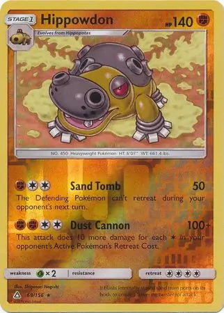 Ultra Prism Hippowdon #69/156 reverse holo