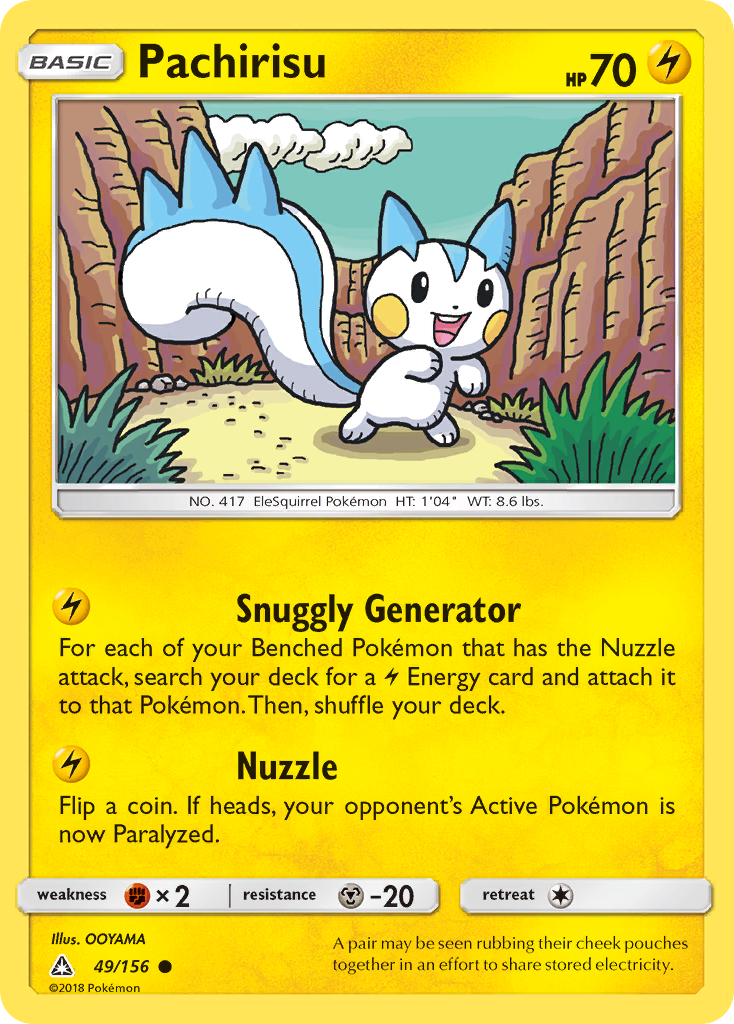 Ultra Prism Pachirisu #49/156