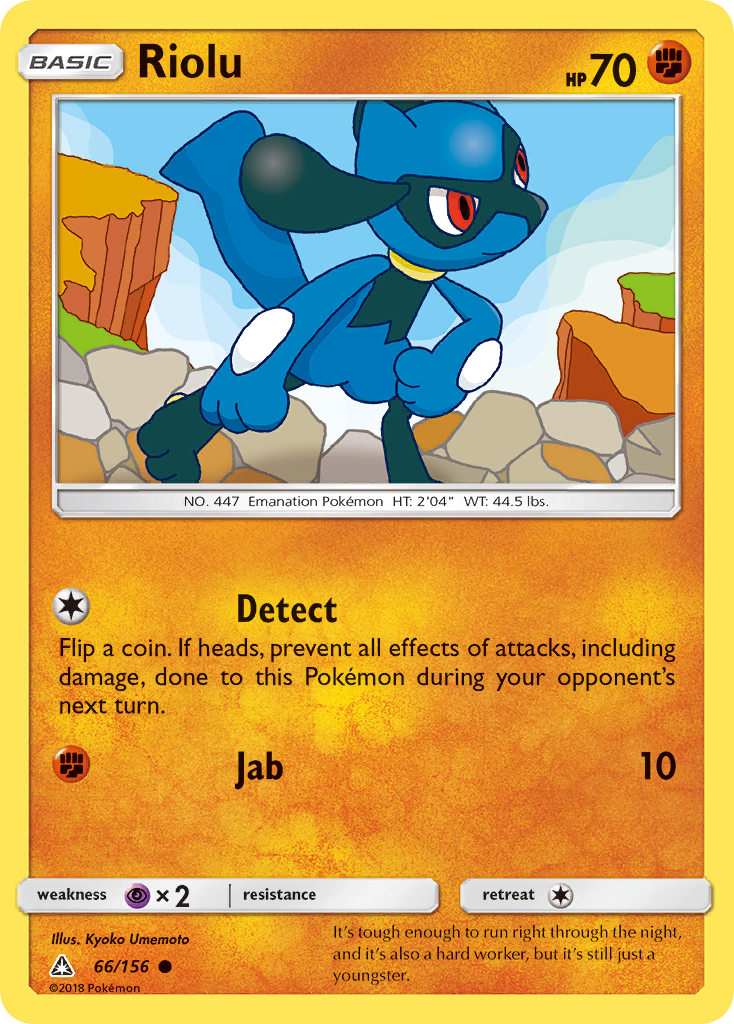 Ultra Prism Riolu #66/156