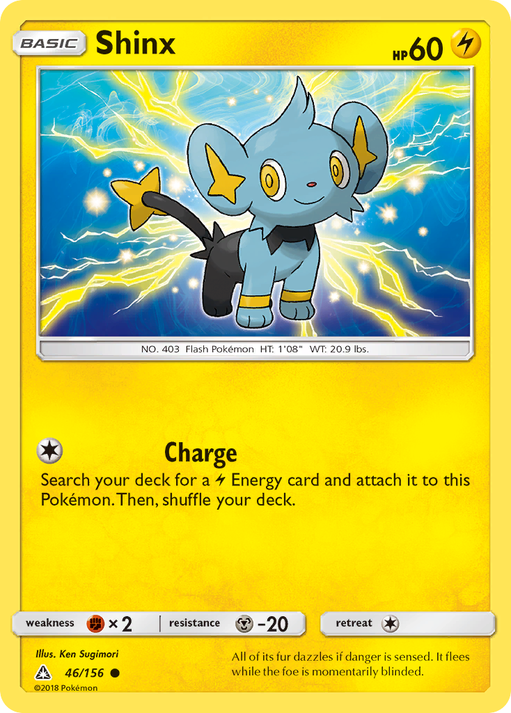 Ultra Prism Shinx #46/156