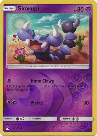 Ultra Prism Skorupi #54/156 reverse holo