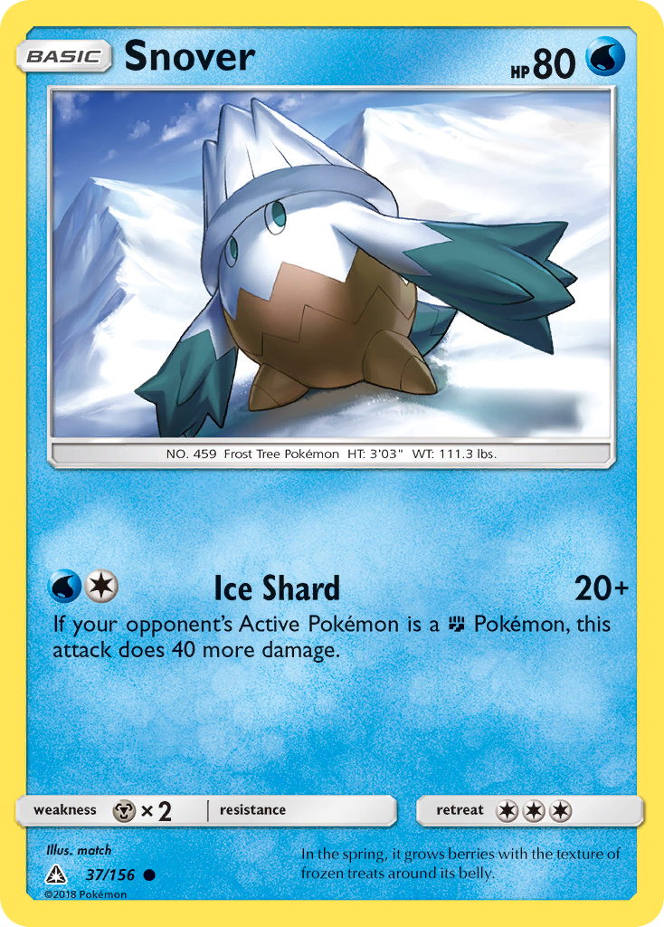 Ultra Prism Snover #37/156