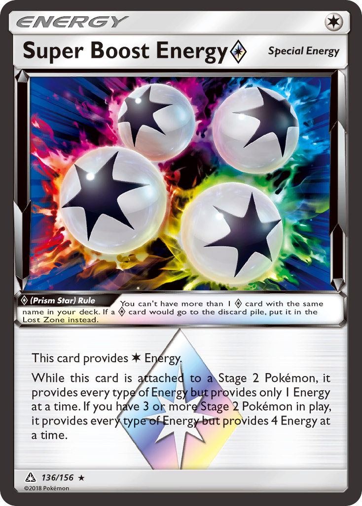 Ultra Prism Super Boost Energy Prism Star #136/156