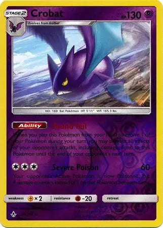 Unbroken Bonds Crobat #66/214 reverse holo