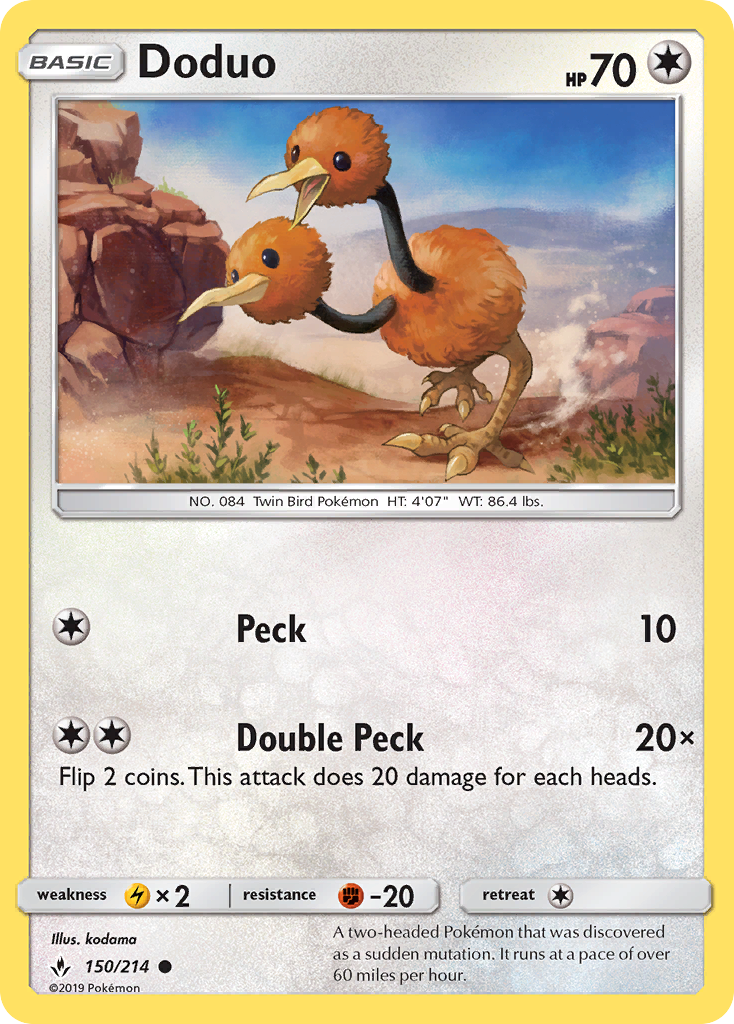 Unbroken Bonds Doduo #150/214