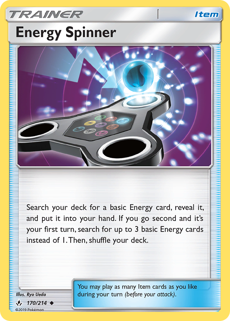 Unbroken Bonds Energy Spinner #170/214