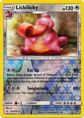 Unbroken Bonds Lickilicky #153/214 reverse holo