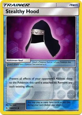 Unbroken Bonds Stealthy Hood #186/214 reverse holo