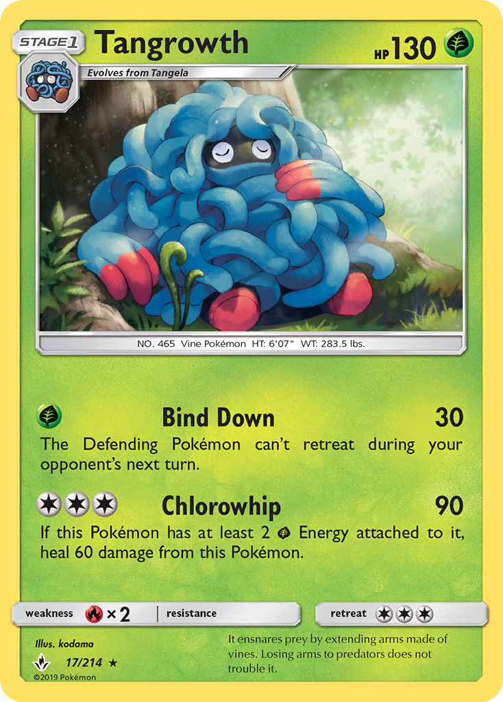 Unbroken Bonds Tangrowth #17/214