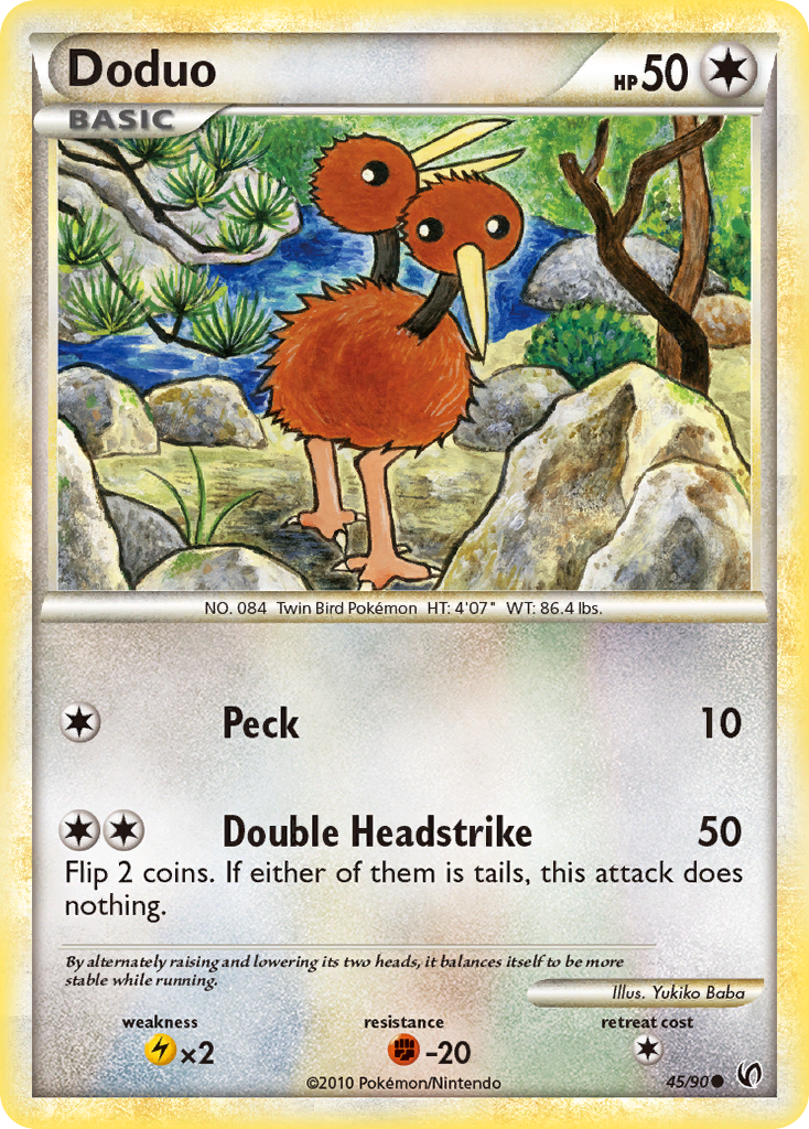 Undaunted Doduo #45/90