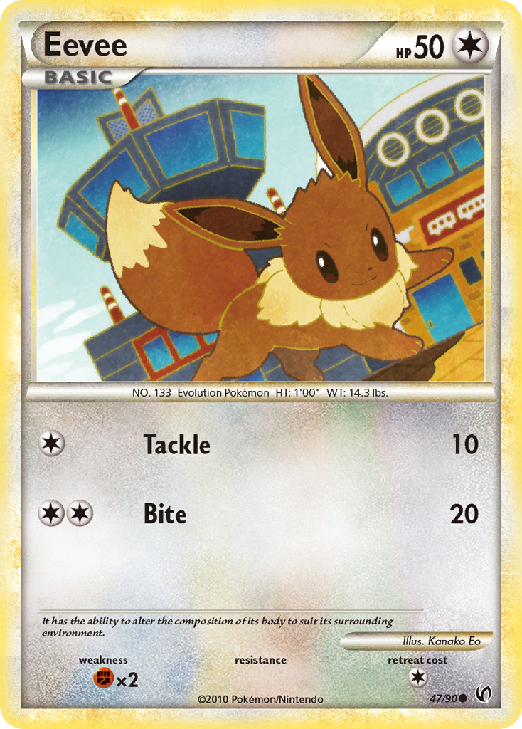 Undaunted Eevee #47/90