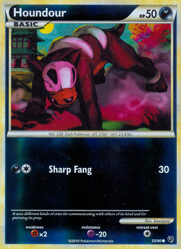 Undaunted Houndour #53/90 reverse holo