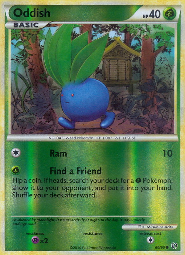 Undaunted Oddish #60/90 reverse holo