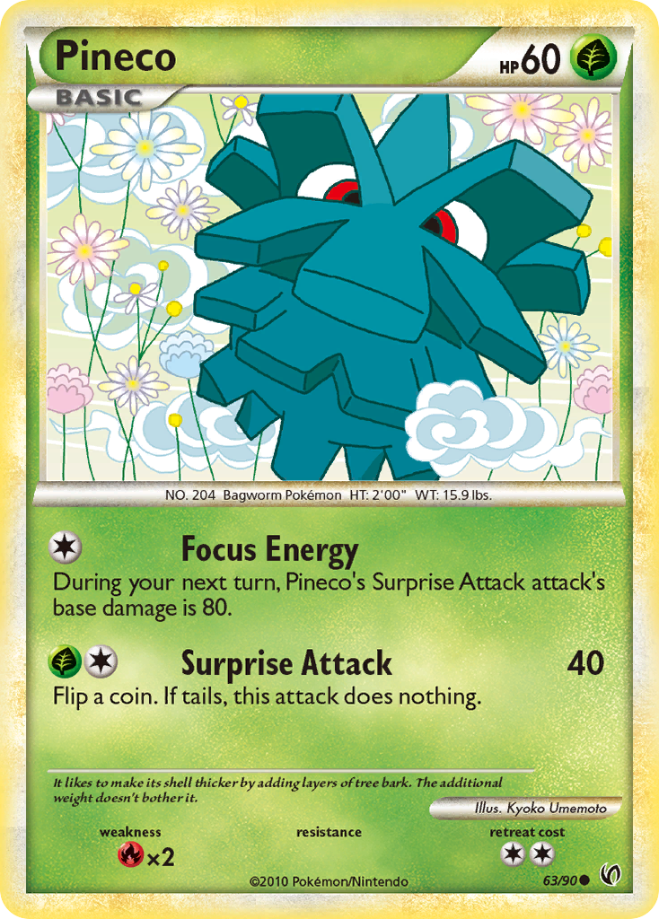 Undaunted Pineco #63/90