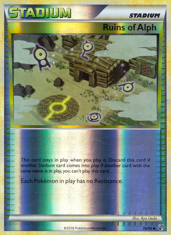 Undaunted Ruins of Alph #76/90 reverse holo