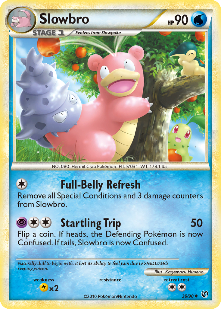 Undaunted Slowbro #38/90