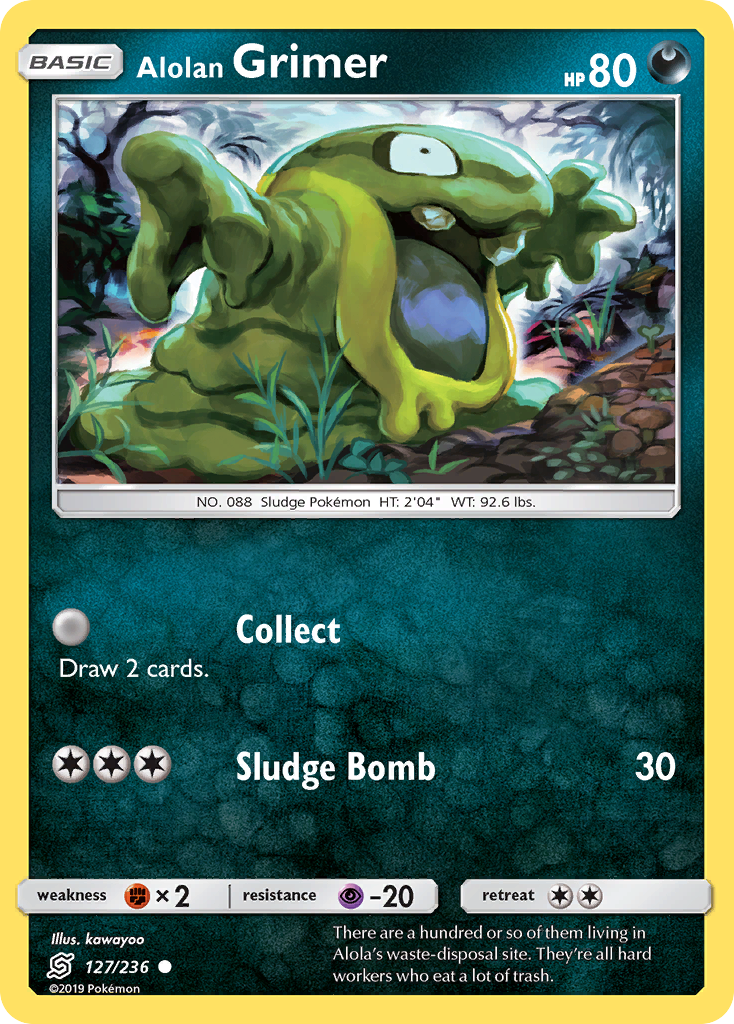 Unified Minds Alolan Grimer #127/236