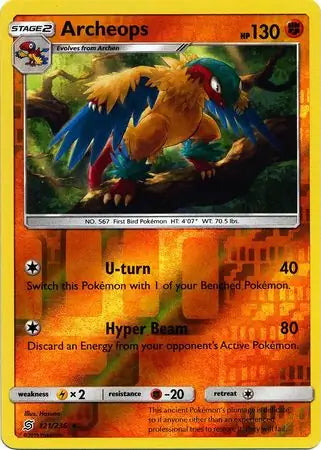 Unified Minds Archeops #121/236 reverse holo