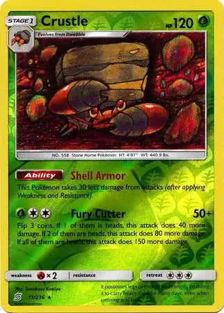 Unified Minds Crustle #11/236 reverse holo