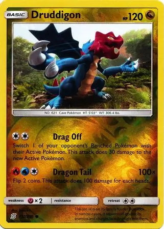 Unified Minds Druddigon #157/236 reverse holo