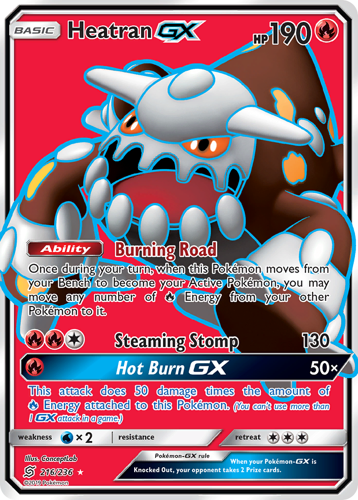 Unified Minds Heatran GX #216/236