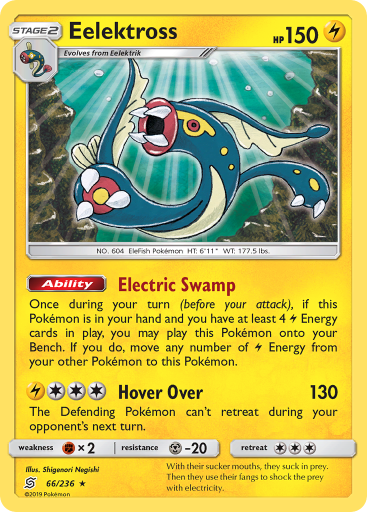 Unified Minds Holo Eelektross #66/236