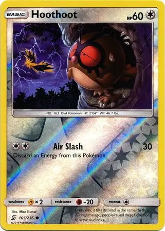 Unified Minds Hoothoot #165/236 reverse holo