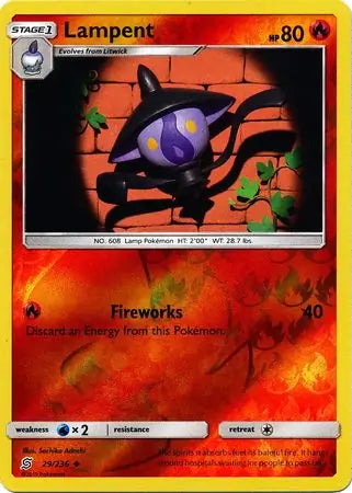 Unified Minds Lampent #29/236 reverse holo