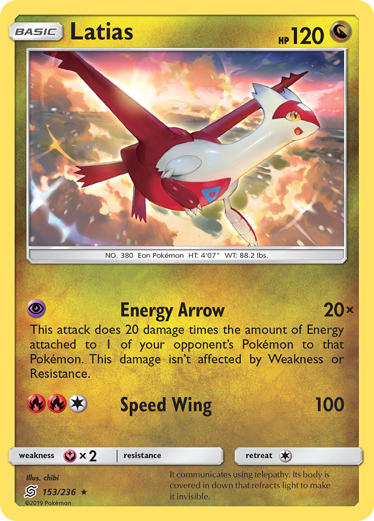 Unified Minds Latias #153/236