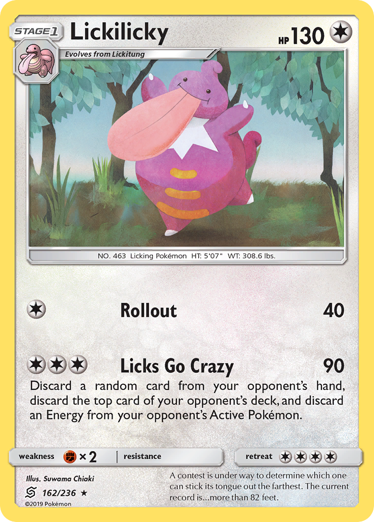 Unified Minds Lickilicky #162/236