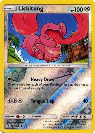 Unified Minds Lickitung #161/236 reverse holo