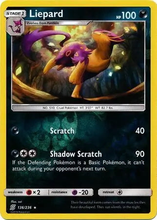 Unified Minds Liepard #136/236 reverse holo