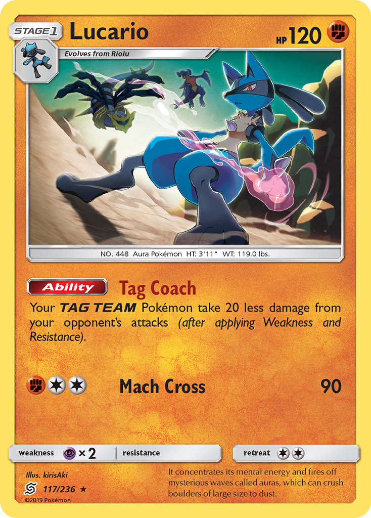 Unified Minds Lucario #117/236