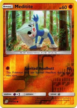 Unified Minds Meditite #109/236 reverse holo