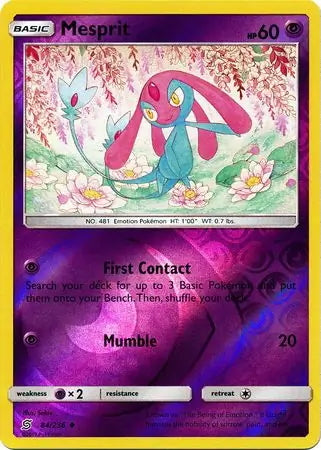 Unified Minds Mesprit #84/236 reverse holo