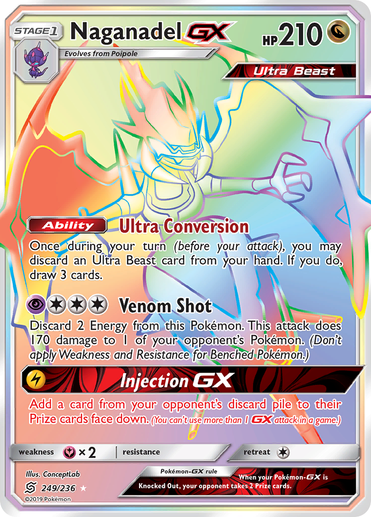 Unified Minds Naganadel GX #249/236