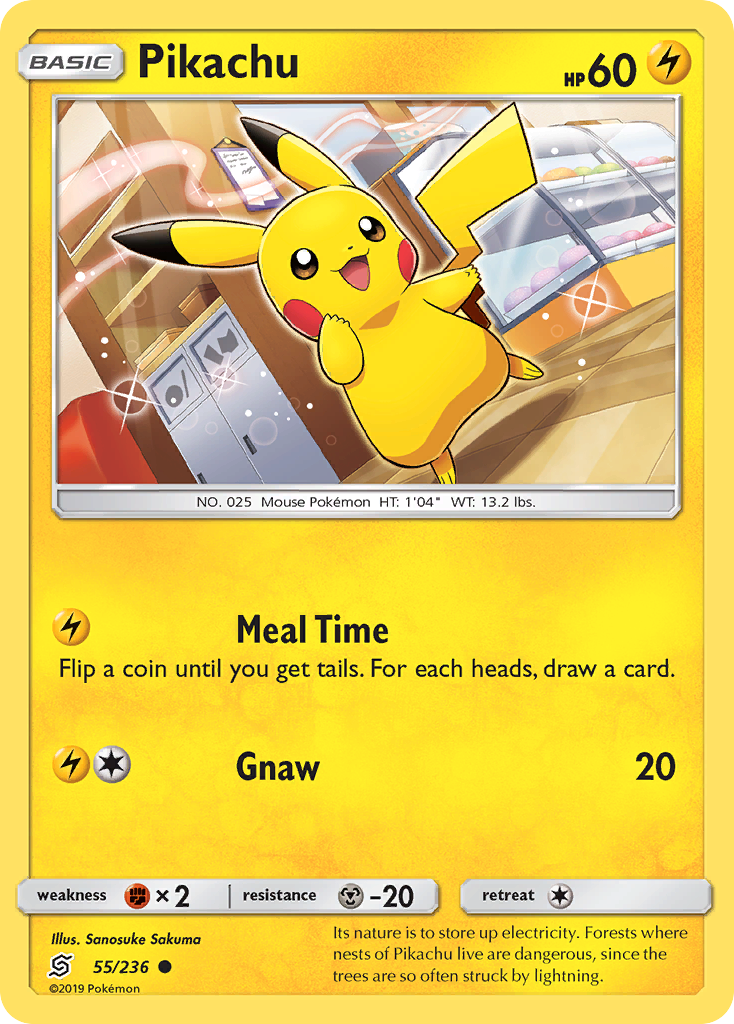 Unified Minds Pikachu #55/236