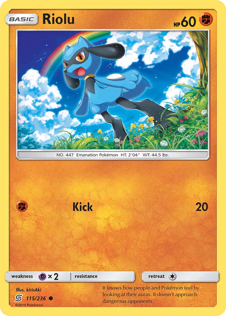 Unified Minds Riolu #115/236