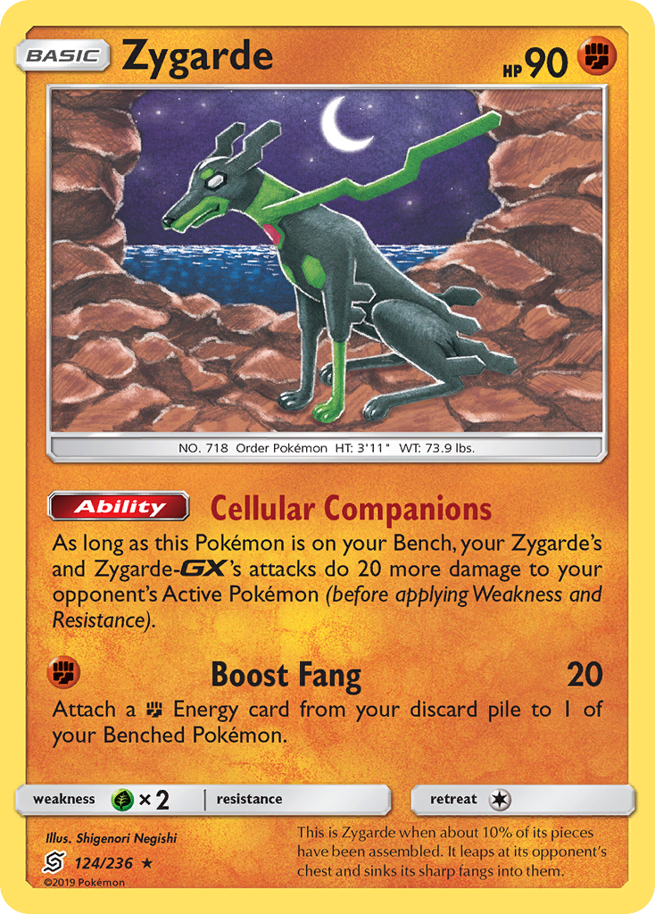 Unified Minds Zygarde #124/236