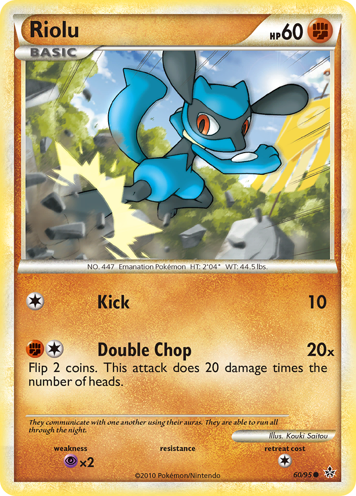 Unleashed Riolu #60/95
