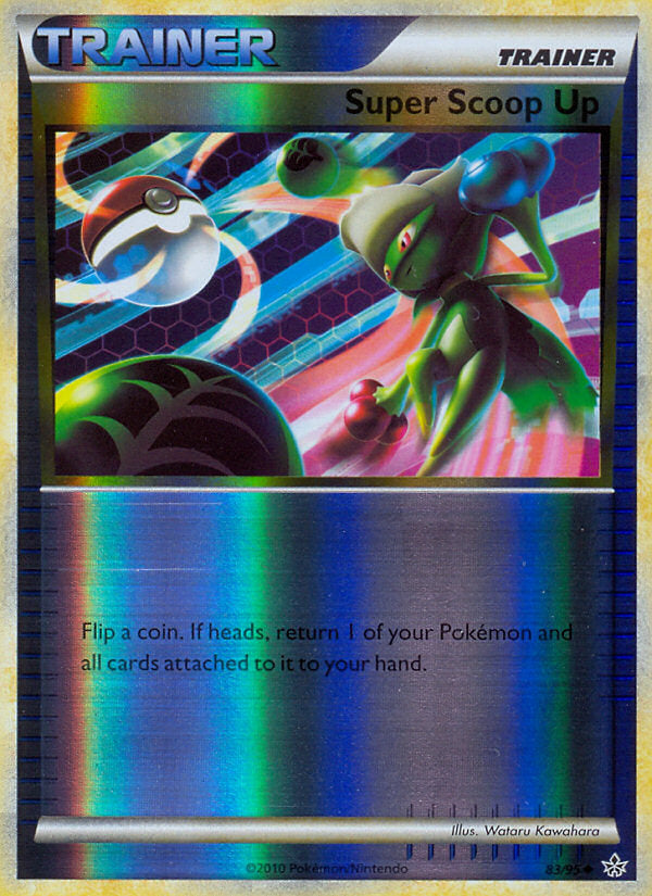 Unleashed Super Scoop Up #83/95 reverse holo