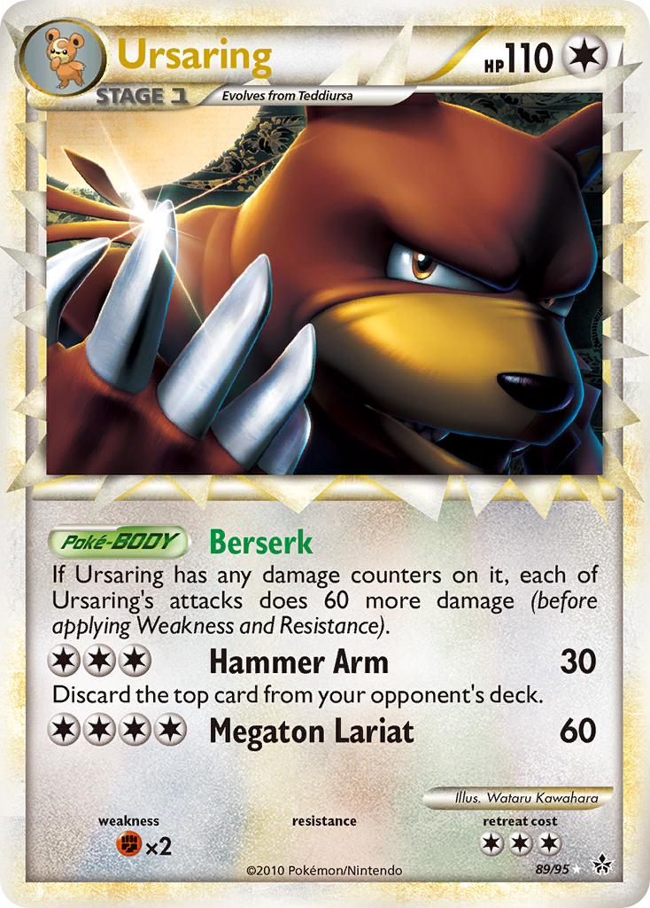Unleashed Ursaring #89/95