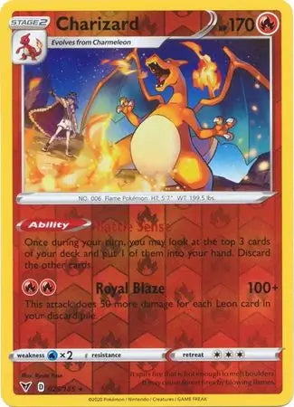 Vivid Voltage Charizard #25/185 reverse holo