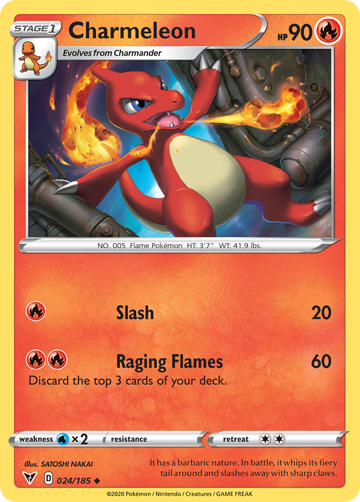 Vivid Voltage Charmeleon #24/185